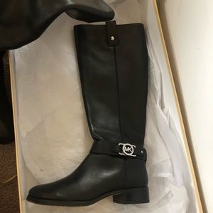 Michael Kors Charm Riding Boots